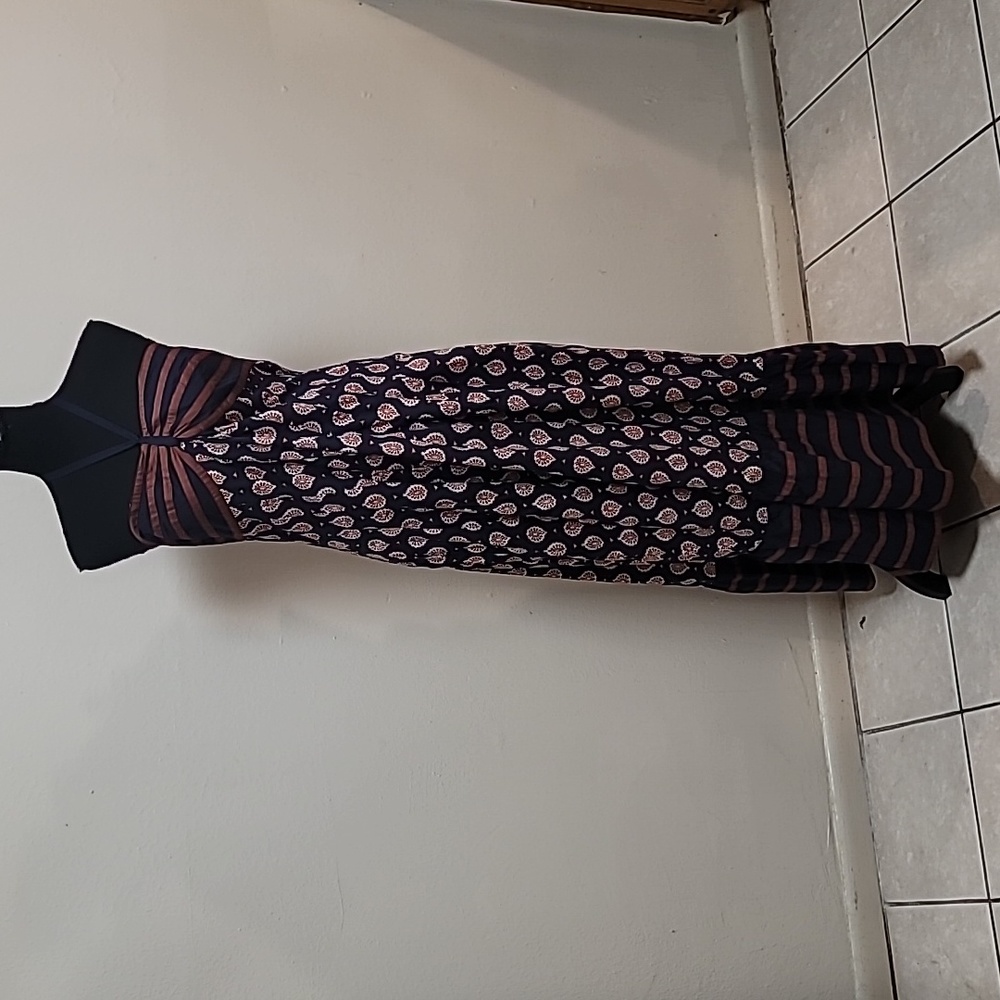 Anthropologie Zosime Halter Maxi Dress Size 10 - Picture 2 of 8